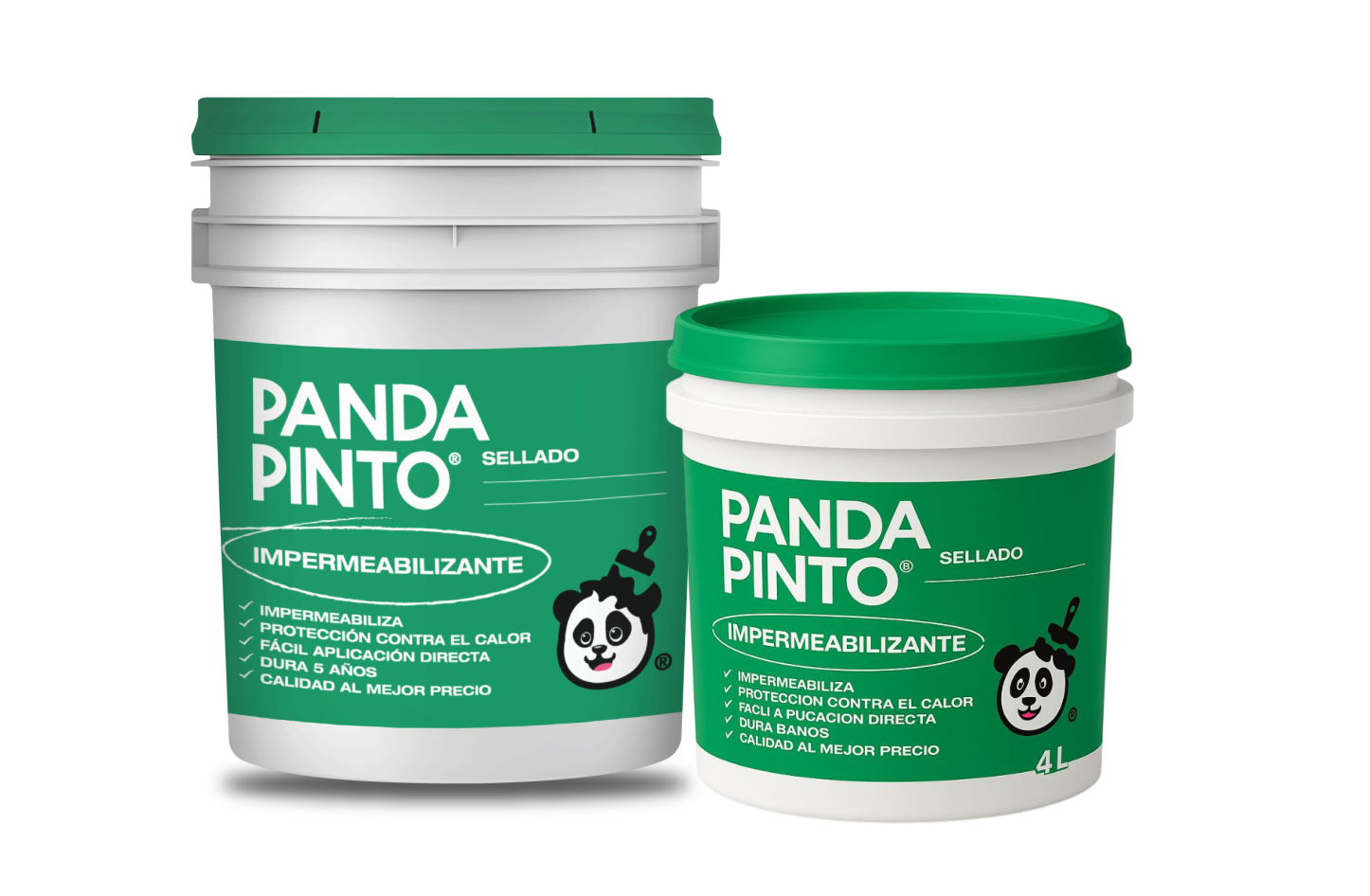 Impermeabilizante térmico Panda Pinto