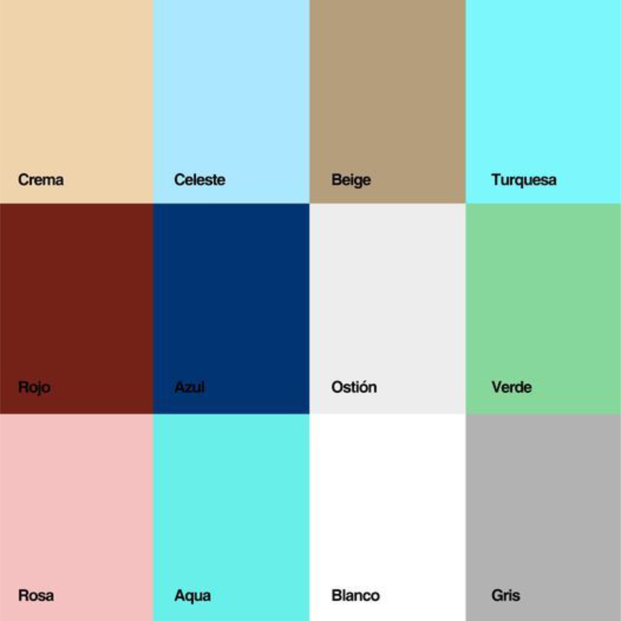 Paleta de colores Panda Pinto 2